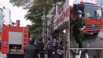 Thêm một vụ cháy trên phố Tôn Đức Thắng