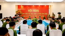 Giao ban công tác xây dựng lực lượng Cảnh sát PCCC Cụm thi đua 10, 11