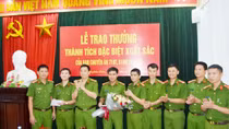 Khám phá 2 chuyên án lớn, Công an huyện Nghĩa Đàn nhận khen thưởng