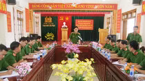Tổng cục trưởng Tổng cục VIII kiểm tra công tác tại Trại giam Đắk P’lao