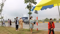 Ghi ở chốt kiểm soát y tế tại Quảng Nam
