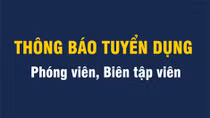 Tuyển dụng biên tập viên dẫn chương trình Truyền hình CAND