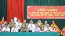 Ra mắt mô hình Cụm ANTT giáp ranh “Yên Mông - Tinh Nhuệ”