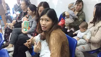 Xuất hiện bệnh nhân viêm màng não do biến chứng sởi