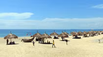 Miền biển Tam Thanh nhộn nhịp vào hội