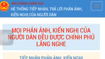 Công chức bị xử lý từ phản ánh, kiến nghị trên Cổng Thông tin điện tử Chính phủ