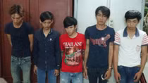 Bắt giữ nhóm thanh niên thanh toán nhau bằng hung khí tự chế