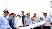 EVNHANOI dồn sức thi công xây dựng trạm biến áp 110kV Phú Xuyên