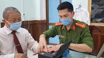 Công an Đông Hà cấp căn cước gắn chip điện tử cho công dân 