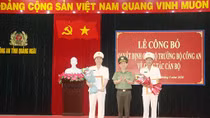 Công bố quyết định điều động, bổ nhiệm Giám đốc Công an tỉnh Quảng Ngãi