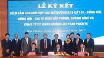 Ký kết hợp tác du lịch Hải Phòng-Quảng Bình