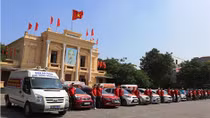 Hải Phòng tổ chức diễu hành tuyên truyền an toàn giao thông 