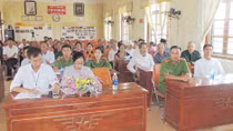 Hội nghị kiểm điểm Ban thường vụ Đảng ủy, lãnh đạo Công an tỉnh Hà Nam
