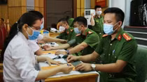Học viện CSND vận động hơn 2.000 đơn vị máu cứu người