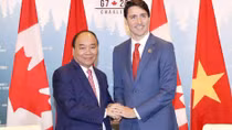 Thủ tướng Nguyễn Xuân Phúc hội đàm với Thủ tướng Canada