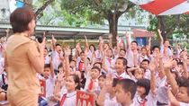 Gần 2.000 học sinh tiểu học tham gia lớp học “Doraemon với an toàn giao thông”