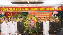 Tổng cục Chính trị CAND chúc mừng 63 năm Ngày Thầy thuốc Việt Nam 27-2
