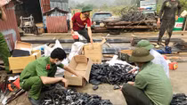 Tiêu hủy gần 9.000 khẩu súng và vũ khí, công cụ hỗ trợ 