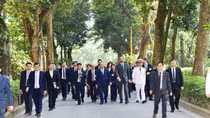 Lá chắn thép bảo vệ các nguyên thủ