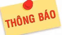 Thông báo