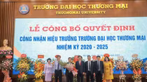 Trường Đại học Thương Mại có tân hiệu trưởng