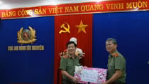 Thứ trưởng Nguyễn Văn Sơn thăm và làm việc với Cục An ninh Tây Nguyên