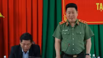 Thứ trưởng Bùi Văn Thành làm việc tại Công an tỉnh Đắk Nông