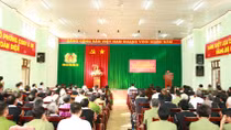 Phát huy vai trò người có uy tín trong phong trào toàn dân bảo vệ ANTQ