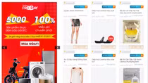 Nhiều mặt hàng giá 0 đồng trong ngày mua sắm trực tuyến