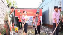 Khởi công xây dựng “Nhà tình thương 19/8” tặng gia đình chính sách