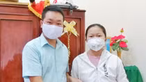 Nữ sinh lớp 7 mổ heo đất ủng hộ phòng chống COVID-19