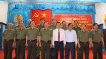 Tọa đàm khoa học công tác phòng, chống tội phạm hình sự hoạt động dưới hình thức băng nhóm