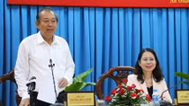 Phó Thủ tướng Thường trực Trương Hoà Bình làm việc tại An Giang