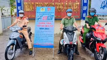 Tuổi trẻ Công an Bạc Liêu tiếp sức mùa thi năm 2021