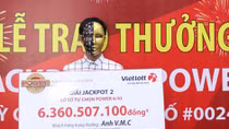 Lần thứ hai mua Vietlott, người đàn ông "ẵm" giải 6,3 tỉ đồng