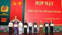 Công an TP Cần Thơ họp mặt chức sắc tôn giáo năm 2018