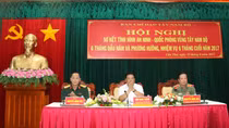 Sơ kết công tác đảm bảo An ninh – Quốc phòng vùng Tây Nam Bộ 