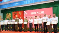 Họp mặt Công an xã bán chuyên trách tiêu biểu