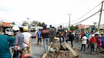 Làm rõ vụ nam thanh niên tử vong trên dải phân cách giữa đường