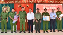 Khen thưởng Ban Chuyên án triệt phá các vụ trộm tại dự án điện gió