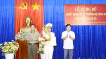Công an tỉnh Cà Mau có tân Phó Giám đốc 