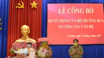 Công an tỉnh Cà Mau có nữ Phó Giám đốc đầu tiên