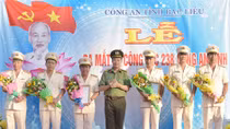 Công an Bạc Liêu ra mắt Tổ phản ứng nhanh 238