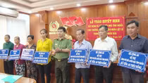 Công an Cà Mau xây dựng, sửa chữa 7 nhà tình nghĩa 