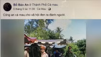Làm rõ việc vu khống lực lượng Công an đang làm nhiệm vụ 