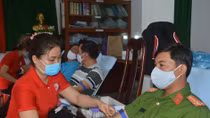 Công an tỉnh Sóc Trăng tiếp tục hiến máu tình nguyện