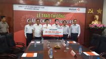 Anh thợ máy nhận giải thưởng Vietlott 20 tỷ đồng