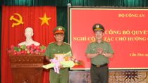 Công bố quyết định về công tác cán bộ tại Trường Trung cấp CSND III
