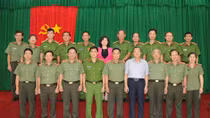 Gặp mặt, biểu dương người có công với cách mạng tiêu biểu trong lực lượng CAND