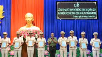 2 nữ Công an Cà Mau tự nguyện đăng ký về công tác tại xã